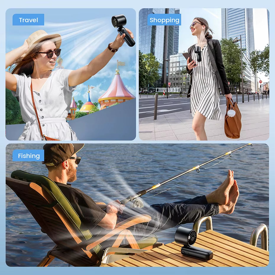 Portable Handheld Turbo Fan 