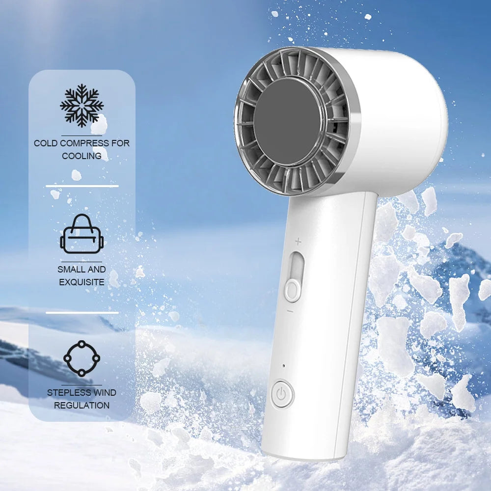 Ice Compress Handheld Fan
