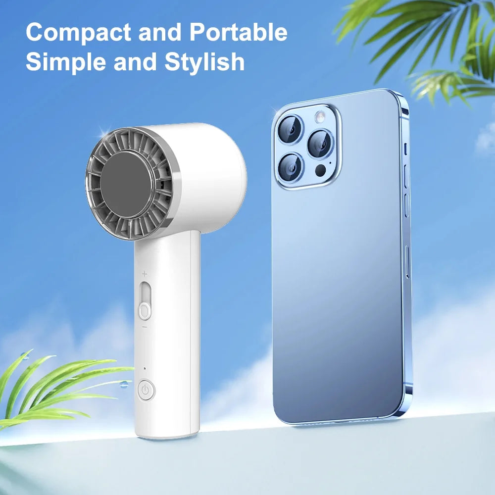 Ice Compress Handheld Fan